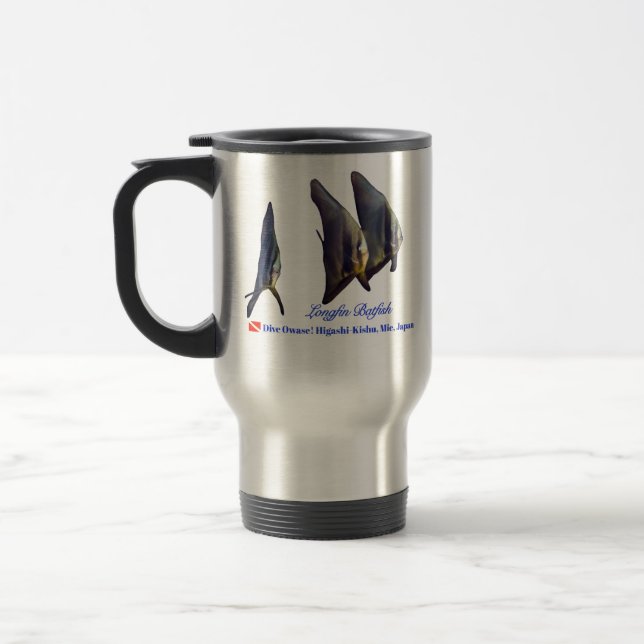 Taza De Viaje El Baterinato De Longfin De Cute (Izquierda)