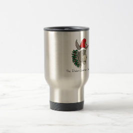 Taza De Viaje El burro italiano del navidad
