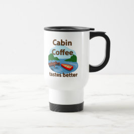 Taza De Viaje El café de cabina es mejor