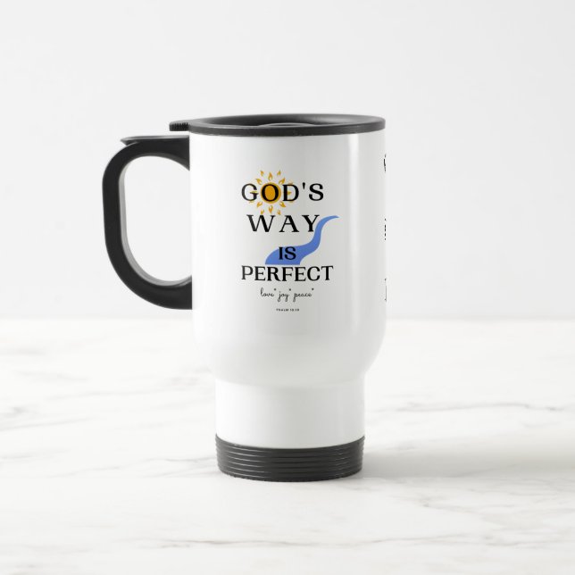 Taza De Viaje El camino de Dios perfecto (Izquierda)