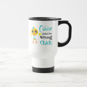 Taza De Viaje El cáncer de cuello del útero escogió el pollue