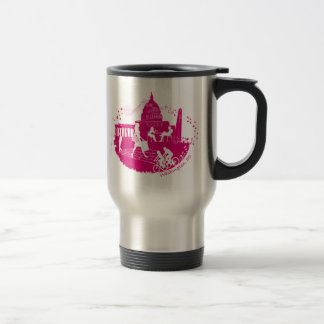 Taza De Viaje El capital sazona el ilustracion