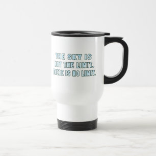 Taza De Viaje El cielo no es el límite