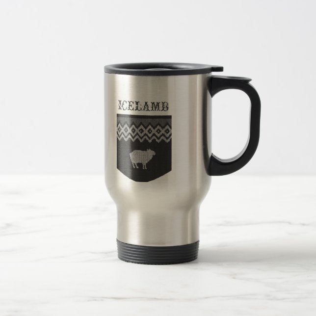 Taza De Viaje El código de las ovejas - Icelamb (Derecha)