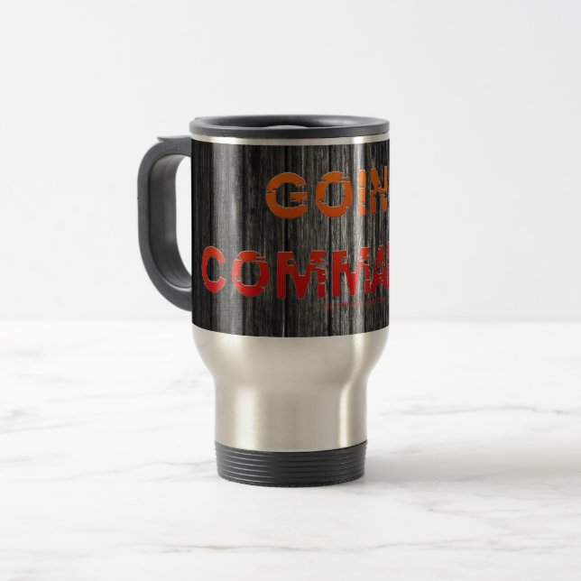 Taza De Viaje El comando Going Commando de SlipperyJoe atrevida  (Anverso izquierdo)