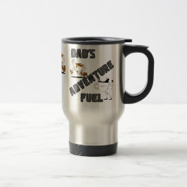 Taza De Viaje El combustible aventurero de papá