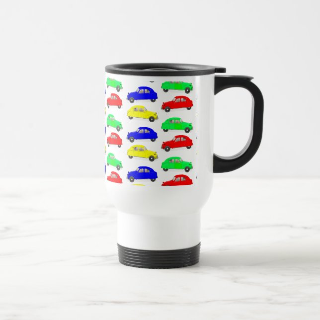 Taza De Viaje El CV de Citroen 2 tejó el modelo (Derecha)