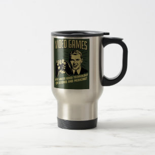 Taza De Viaje El decir divertido del videojuego