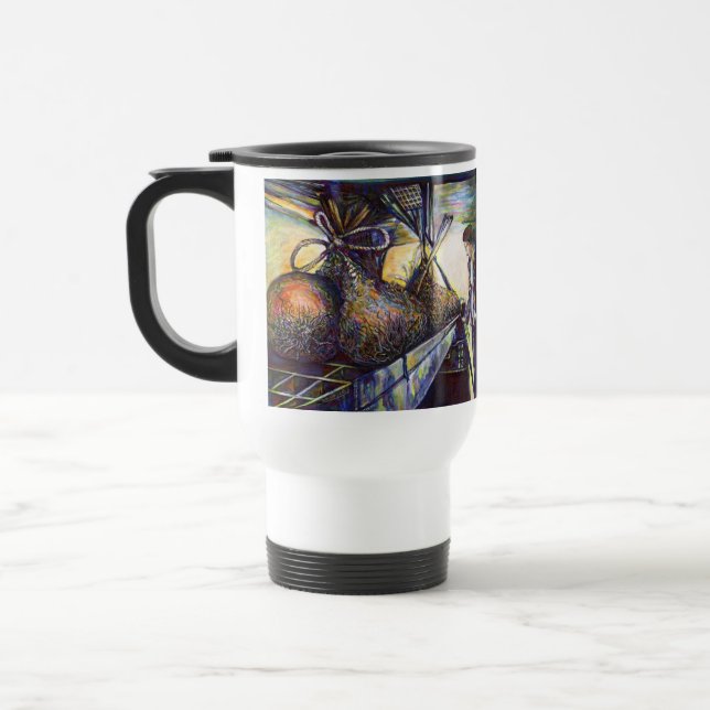 Taza De Viaje El devastador destino de la vida (Izquierda)