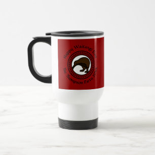Taza De Viaje El Día De Waitangi Puede Editar Texto Nueva Zeland