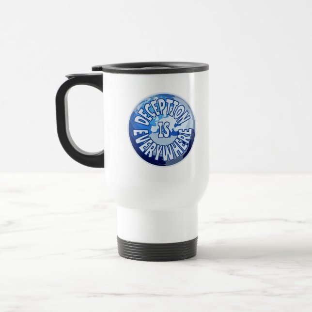 Taza De Viaje El engaño está por todas partes (Izquierda)