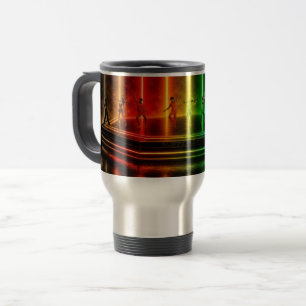 Taza De Viaje El espectáculo de baile de SlipperyJoe celebrando 