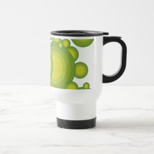 Taza De Viaje El estilo del año verde 70's