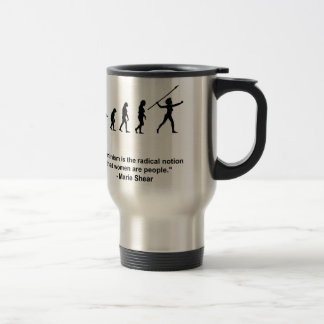 Taza De Viaje El feminismo es la noción radical