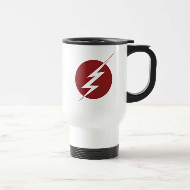 Taza De Viaje El Flash | Logo de Lightning Bolt (Derecha)