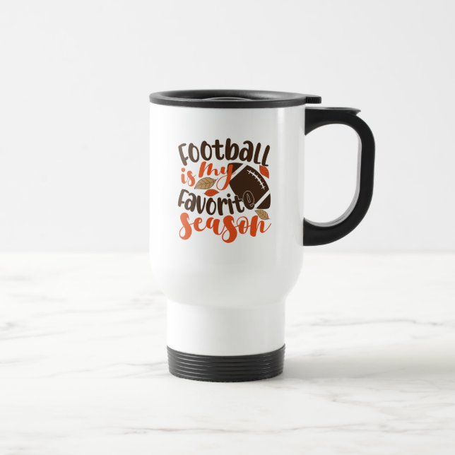 Taza De Viaje El fútbol es mi sesión favorita (Derecha)