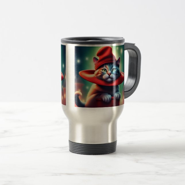 Taza De Viaje el gato del asistente (Anverso derecho)