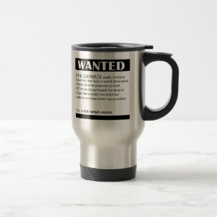 Taza De Viaje El genio malvado quiso el anuncio
