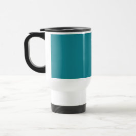 Taza De Viaje El Grunge verde azulado del fondo del COCHE
