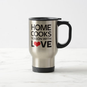 Taza De Viaje El hogar cocina la estación con amor