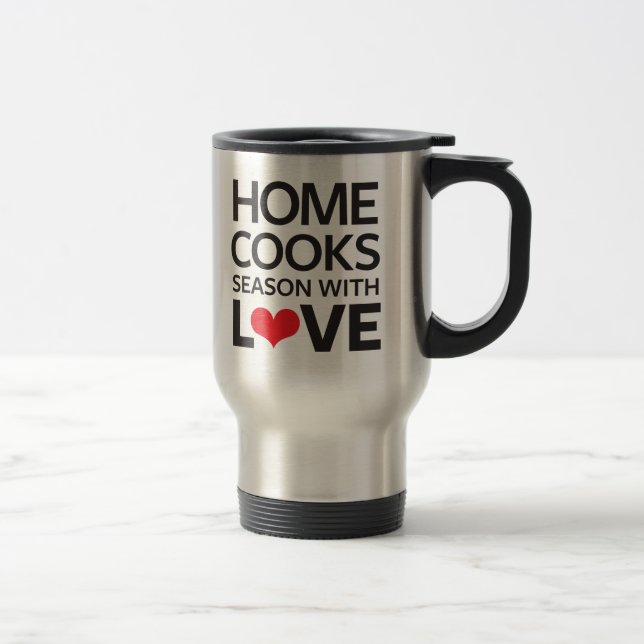 Taza De Viaje El hogar cocina la estación con amor (Derecha)