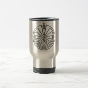 Taza De Viaje El hombre en el laberinto - plata