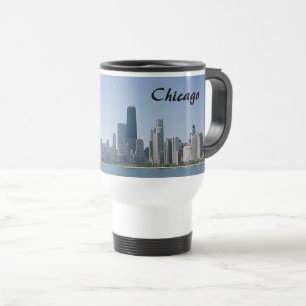 Taza De Viaje El horizonte de Chicago