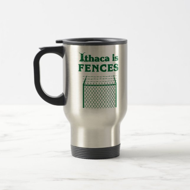 Taza De Viaje el ithaca es cercas (Izquierda)
