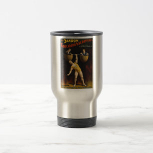 Taza De Viaje El levantador de pesas de vodevil Eugen Sandow San