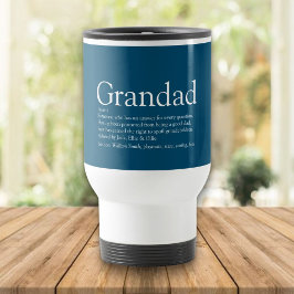 Taza De Viaje El mejor abuelo de la historia, la definición de a