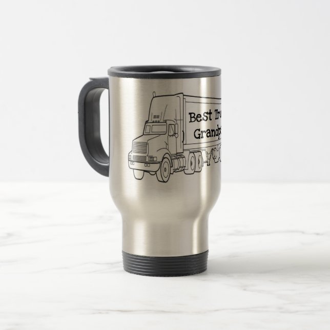 Taza De Viaje El mejor abuelo de trueque nunca (Anverso izquierdo)