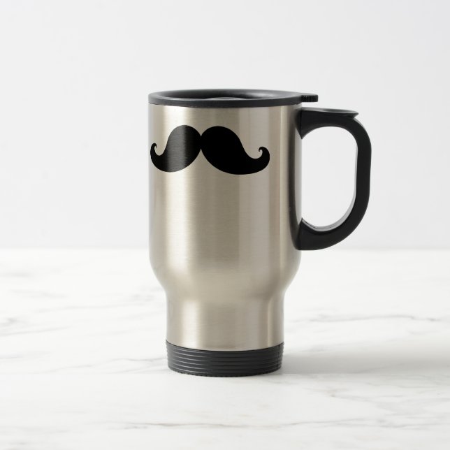 TAZA DE VIAJE EL MEJOR BIGOTE NEGRO (Derecha)