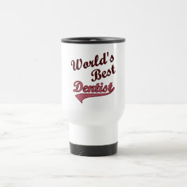 Taza De Viaje El mejor dentista del mundo