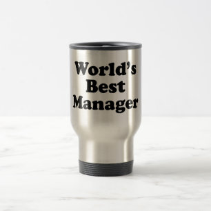 Taza De Viaje El mejor encargado del Wold