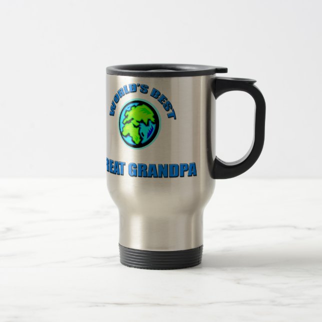 Taza De Viaje El mejor gran abuelo del mundo (Derecha)