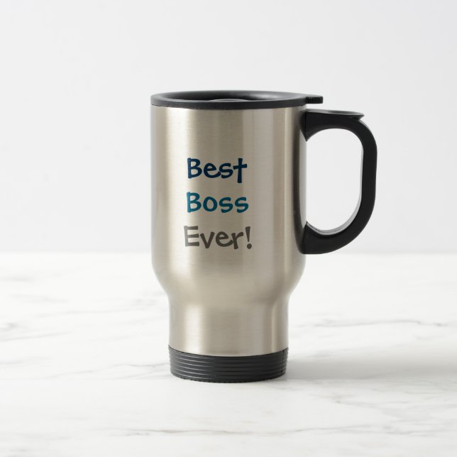 Taza De Viaje ¡el mejor jefe nunca! (Derecha)