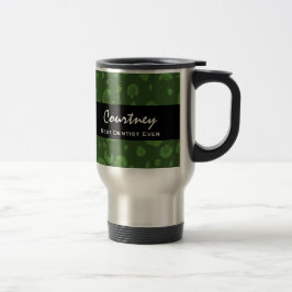 Taza De Viaje El mejor leopardo verde conocido siempre de