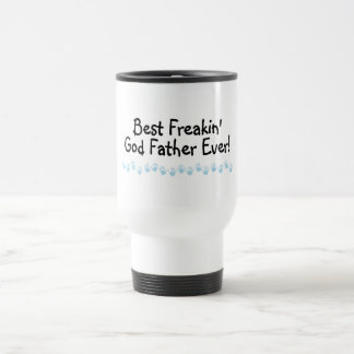 Taza De Viaje El mejor padre de dios de Freakin nunca