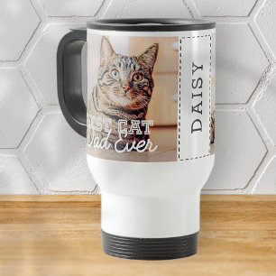 Taza De Viaje El mejor padre del perro jamás Personalizado moder
