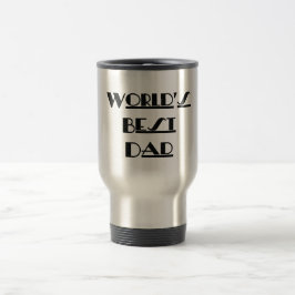 Taza De Viaje El mejor papá del mundo