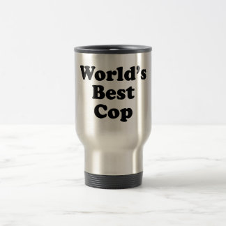 Taza De Viaje El mejor poli del mundo