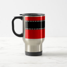 Taza De Viaje El mejor ROJO conocido V08 del monograma y del