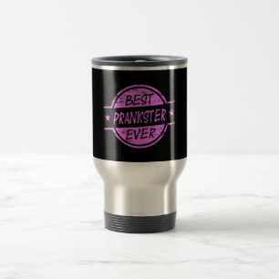 Taza De Viaje El mejor rosa del bromista nunca