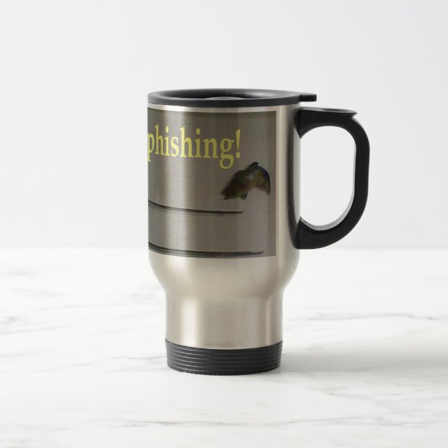 Taza De Viaje ¡El ningún phishing! (Derecha)