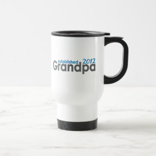 Taza De Viaje El nuevo abuelo estableció 2012