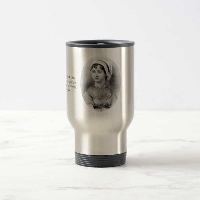 Taza De Viaje El orgullo de Jane Austen (Centro)
