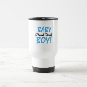 Taza De Viaje El orgulloso tío Baby Boy camisetas y regalos