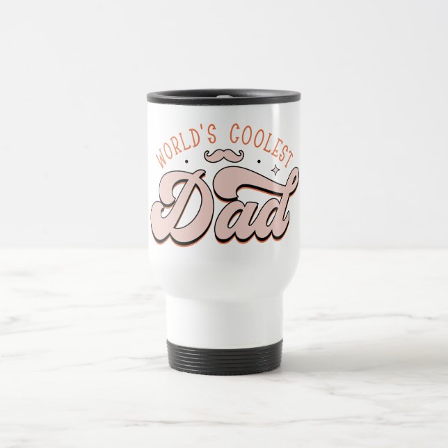 Taza De Viaje El padre más frío del mundo (Centro)