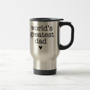 Taza De Viaje El papá más grande del mundo con el día de padr