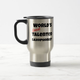 Taza De Viaje El peor regalo saxofonista del mundo
